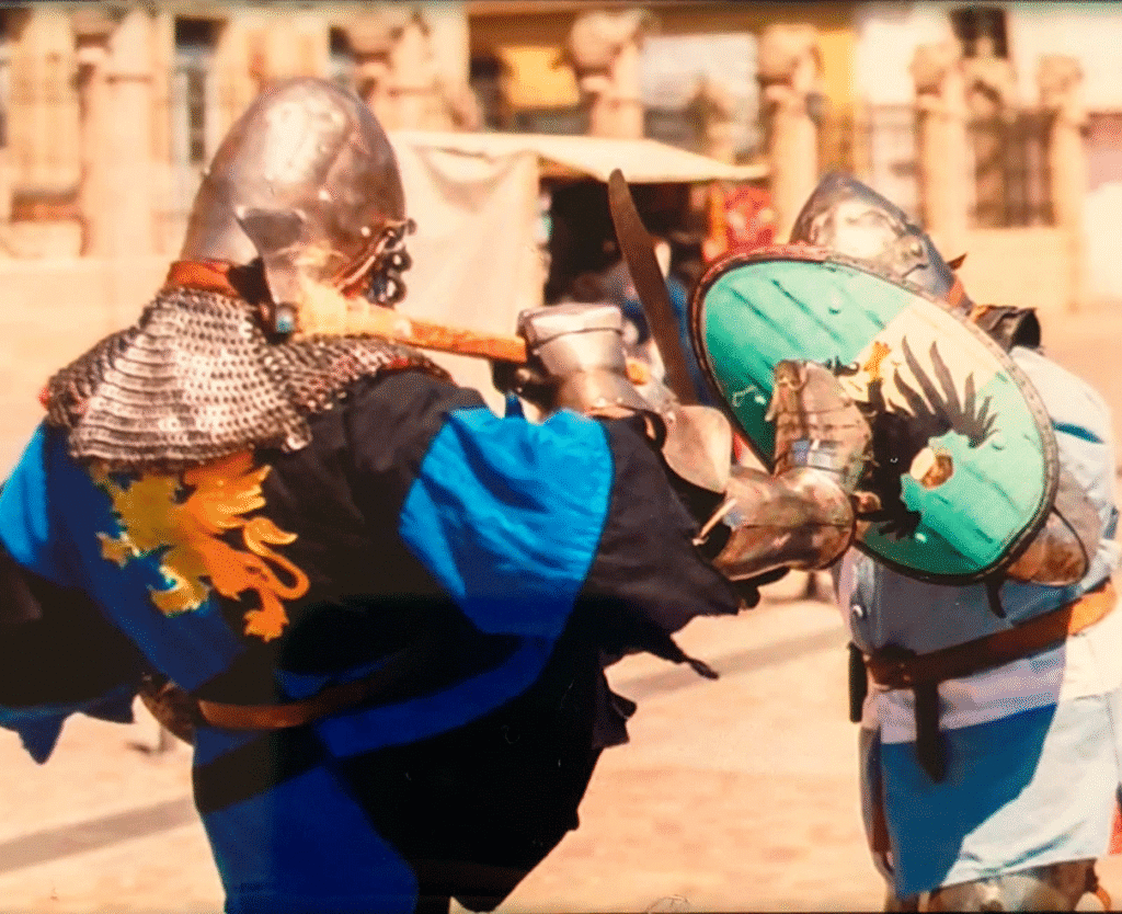 Este domingo 7 de junio, el Club 17 de Octubre (Culpina 1057) rompe la rutina del barrio y se transforma en un campo de batalla. El plato fuerte de la jornada será un torneo crudo de Combate Medieval en modalidad 3 contra 3: peleas de contacto real con armaduras históricas a metros de distancia.