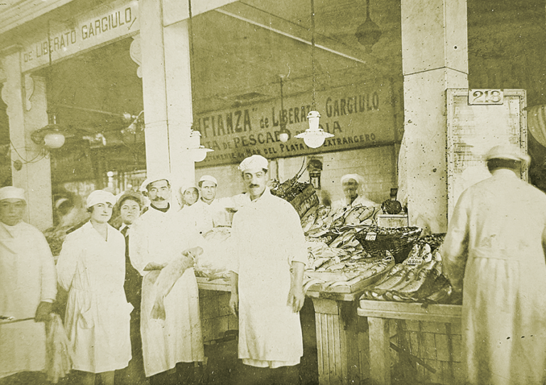 Foto de Archivo de un mercado del barrio de Flores