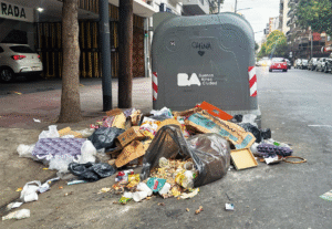“¡Clausura, clausura!”: el audio viral que expone el hartazgo de los comerciantes de Flores con los controles de basura