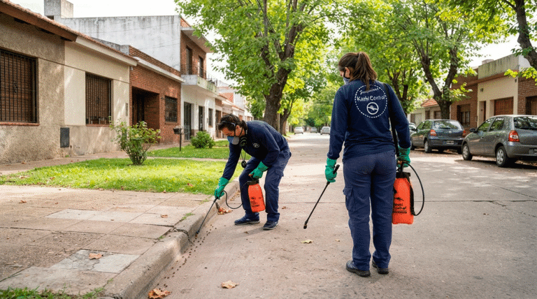 Con el calor llegan las hormigas a los patios de Flores. Kashi Control explica por qué la fumigación de hormigas requiere un enfoque profesional y certificado.